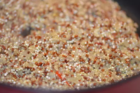 Курица по-кубински с чёрной фасолью, киноа и пряным манго: шаг 8