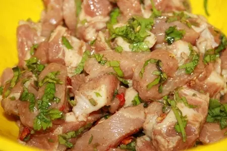 Satay (сатай) - тайские шашлычки: шаг 3
