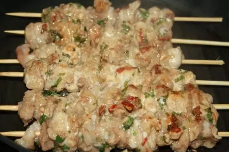 Satay (сатай) - тайские шашлычки: шаг 6