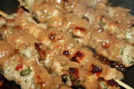 Satay (сатай) - тайские шашлычки: шаг 8