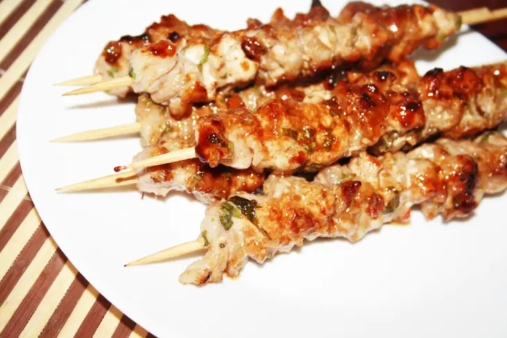 Satay (сатай) - тайские шашлычки: шаг 9