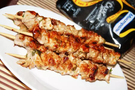 Satay (сатай) - тайские шашлычки: шаг 10