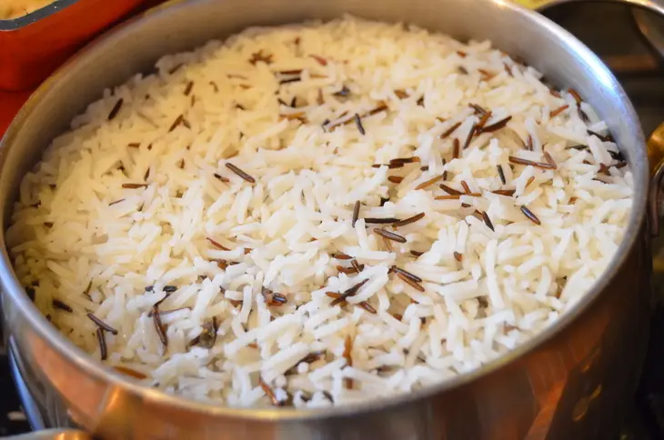 Пулао с куриными сердечками: шаг 2