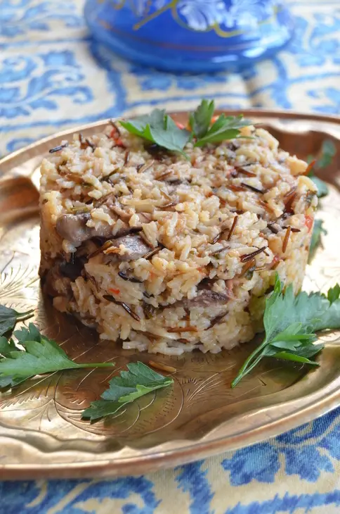 Пулао с куриными сердечками: шаг 6