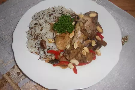 Курица по-испански с рисом басмати mix: шаг 7