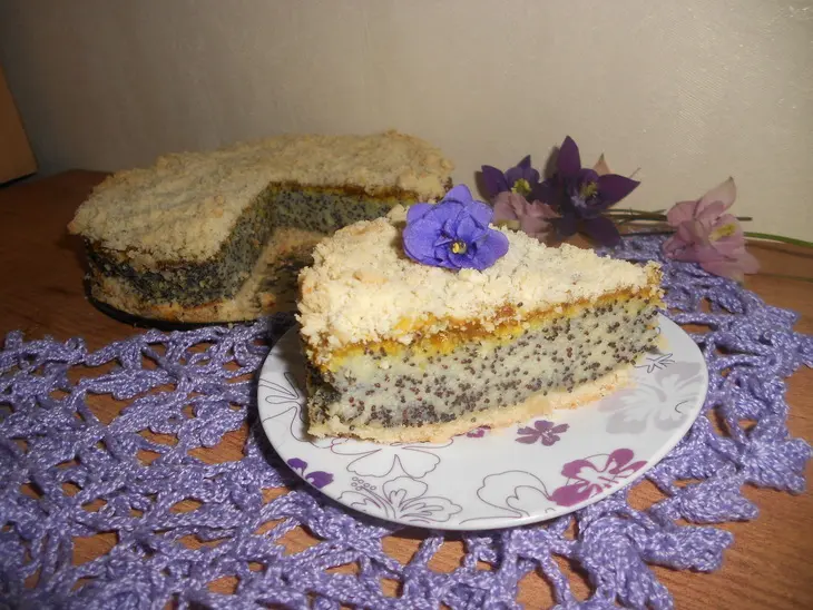 Маковый пирог: шаг 8