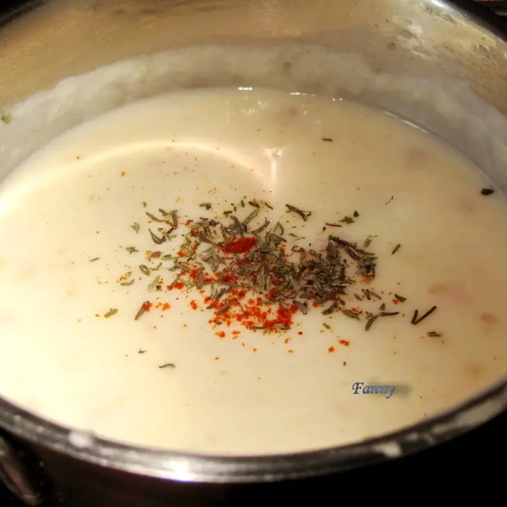 Рыбный пудинг с креветками - pastel de pescado y gambas: шаг 8