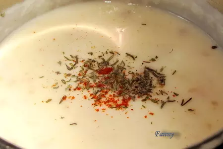 Рыбный пудинг с креветками - pastel de pescado y gambas: шаг 8