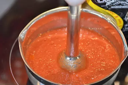 Аранчини с соусом маринара: шаг 1