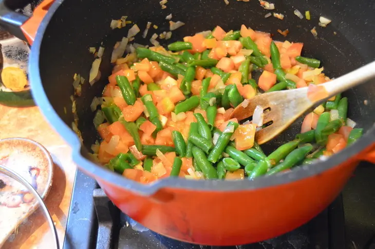 Скирли с бараниной и овощами: шаг 4