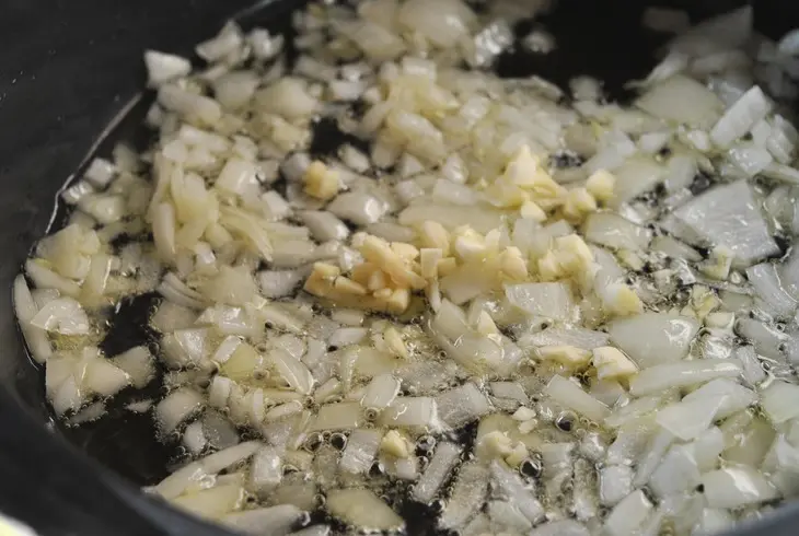 Ризотто с курицей, белыми грибами и тимьяном: шаг 4