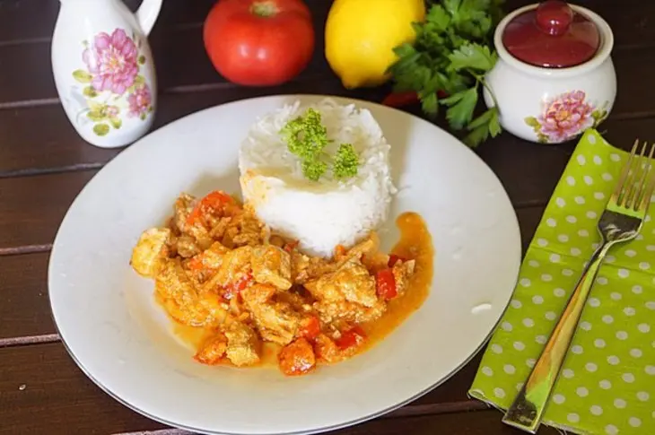 Тигадегена – тушеное мясо с овощами: шаг 9