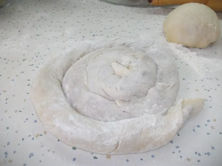 Улитка с мясом: шаг 4