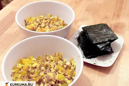 Гречка с кабачками и адыгейским сыром: шаг 7
