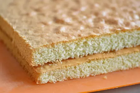 Австралийское пирожное ламингтон  (lamington): шаг 5