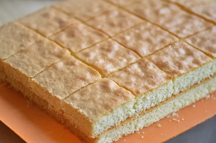 Австралийское пирожное ламингтон  (lamington): шаг 6