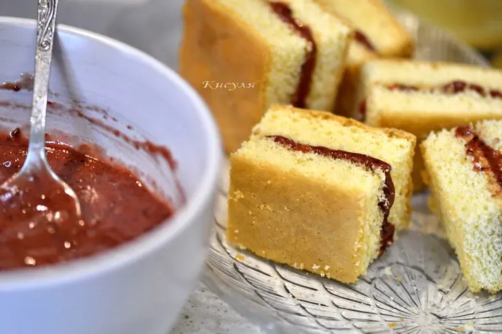 Австралийское пирожное ламингтон  (lamington): шаг 9