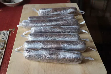 Колбаски закусочные из печени: шаг 8
