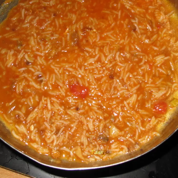 Рыба с рисом по-тунисски: шаг 3