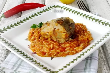 Рыба с рисом по-тунисски: шаг 4
