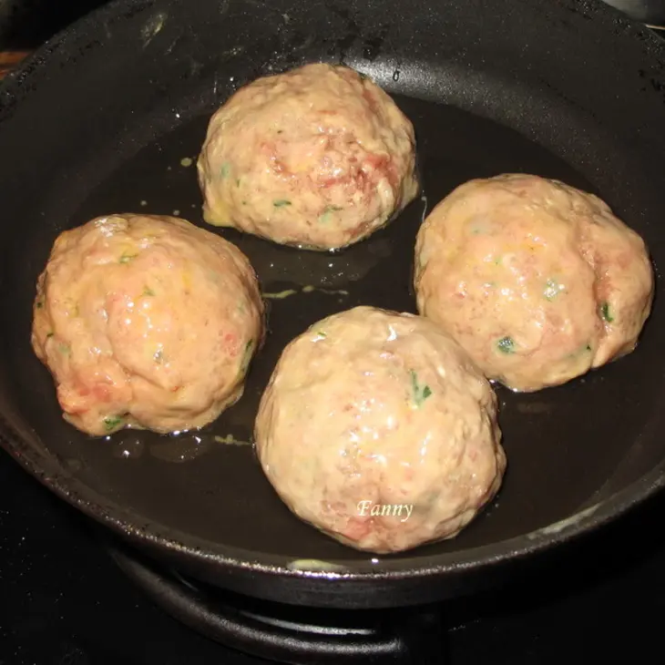 Мясные шарики с цукини и нутом: шаг 6