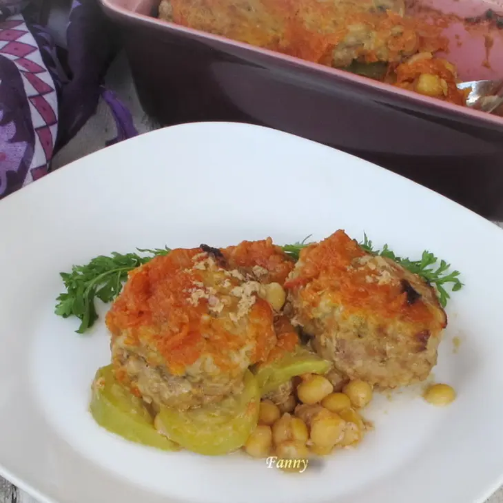 Мясные шарики с цукини и нутом: шаг 13