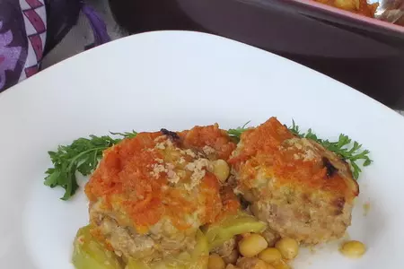 Мясные шарики с цукини и нутом: шаг 13