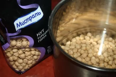 Марокканский кислый нутовый суп: шаг 1
