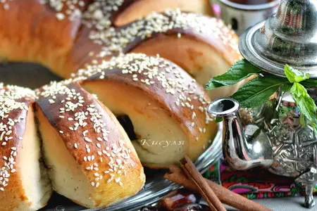 Кольцо с финиками: шаг 14