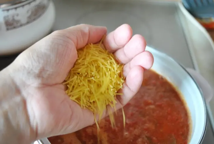 Мой юбилейный рецепт. харира с курицей, нутом и чечевицей: шаг 9