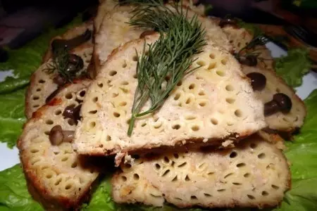 Котлеты с макаронами в рулете: шаг 8