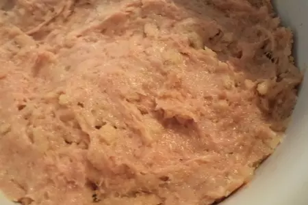 Зразы "молодо- зелено!" с сыром, зелёным луком и гречей на гарнир!: шаг 2