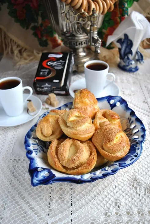 Плюшки с коричневым сахаром: шаг 13