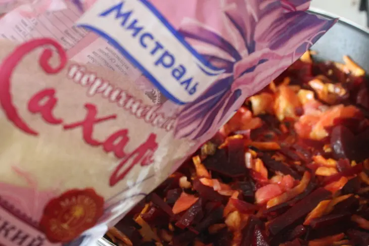 Борщ с красной фасолью: шаг 7