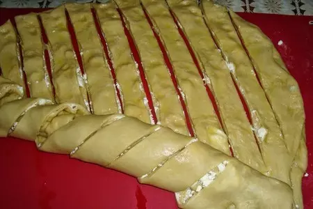 Болгарская месеница или масленица с брынзой: шаг 1