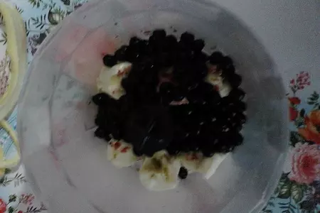 Цитрусовое смузи с черникой: шаг 2