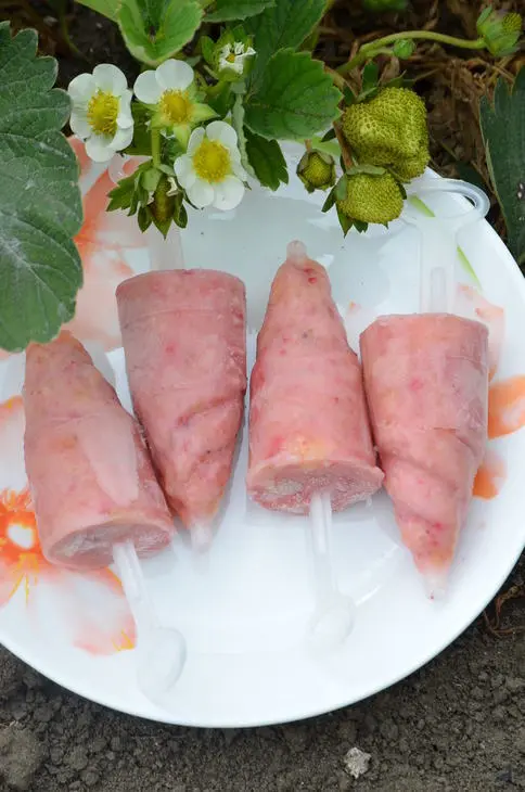 Бананово-клубничное мороженое: шаг 7