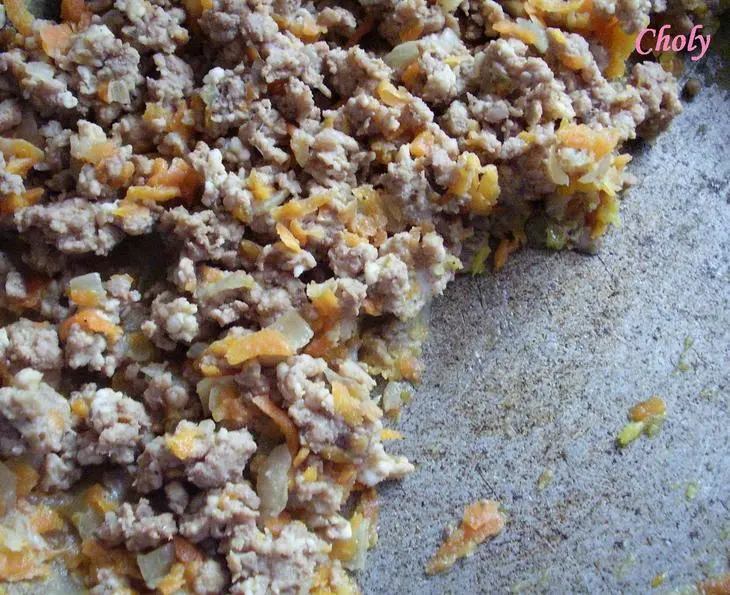 Зразы картофельные с мясом-ленивые: шаг 1