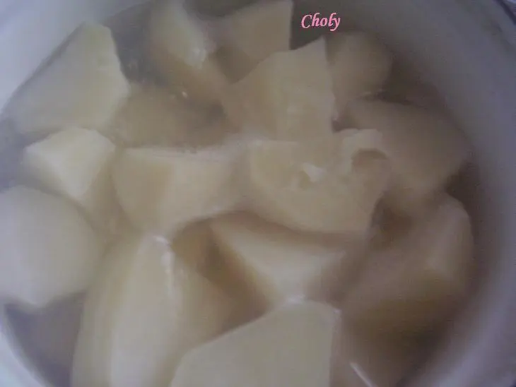 Зразы картофельные с мясом-ленивые: шаг 2