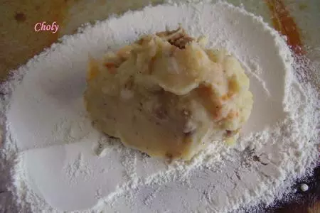 Зразы картофельные с мясом-ленивые: шаг 5