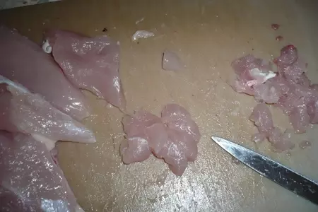Куриные оладушки: шаг 1