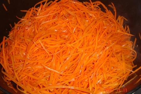 Корейская морковка правильная - для себя: шаг 1