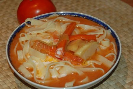 Польский томатный суп: шаг 7