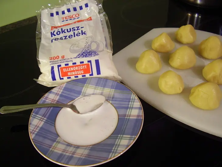 Кокосовое печенье: шаг 2