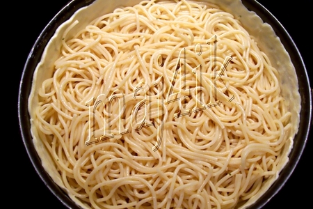 Киш со спагетти: шаг 2