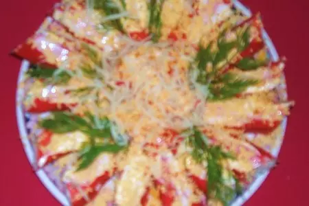 Закуска  "палочки - очаровашки"(крабовые): шаг 3