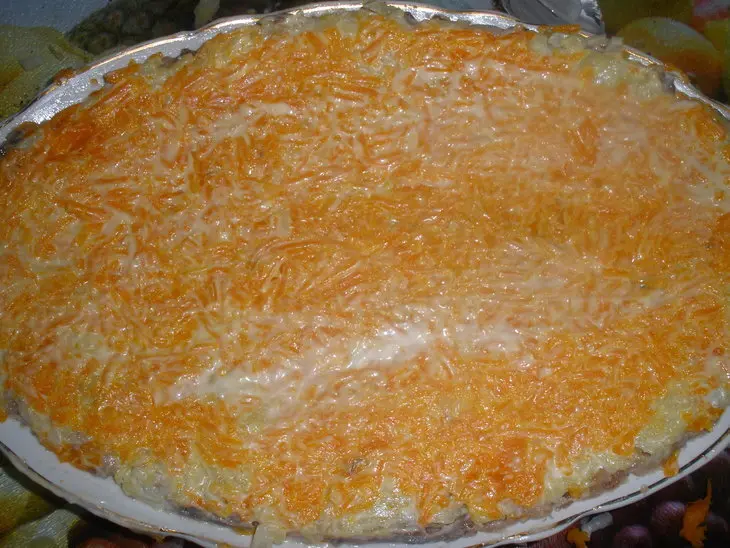Селёдка под шубой: шаг 3