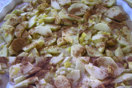 Яблочный пирог с кедровыми орешками: шаг 6