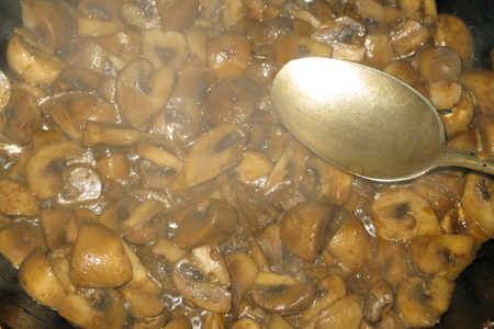 Запеканка рисово-мясная с грибами и овощами: шаг 1