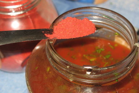 Соус томатно-чесночный к жареной курочке: шаг 4